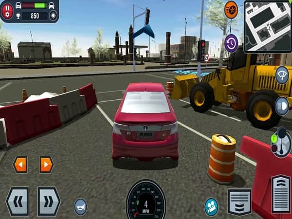 Driving Academy: Car Simulator là game lái xe mô phỏng trên điện thoại
